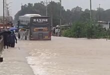 बस्तर में भारी बारिश के बाद बढ़ा इंद्रावती नदी का जलस्तर