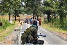 मर्दापाल राणापाल पुलिया में बाढ़