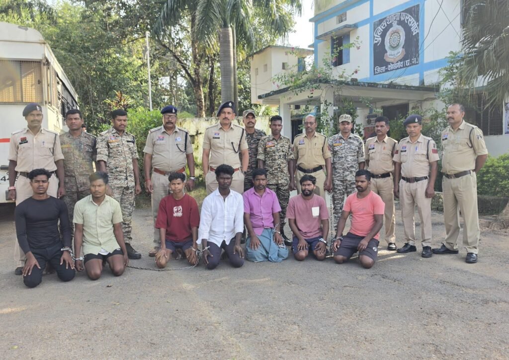 मोहपाल सरपंच मंगल सिंह मरकाम हत्याकांड में पुलिस कार्रवाई