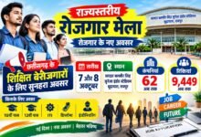 रायपुर में 7 और 8 अक्टूबर को आयोजित राज्यस्तरीय रोजगार मेला