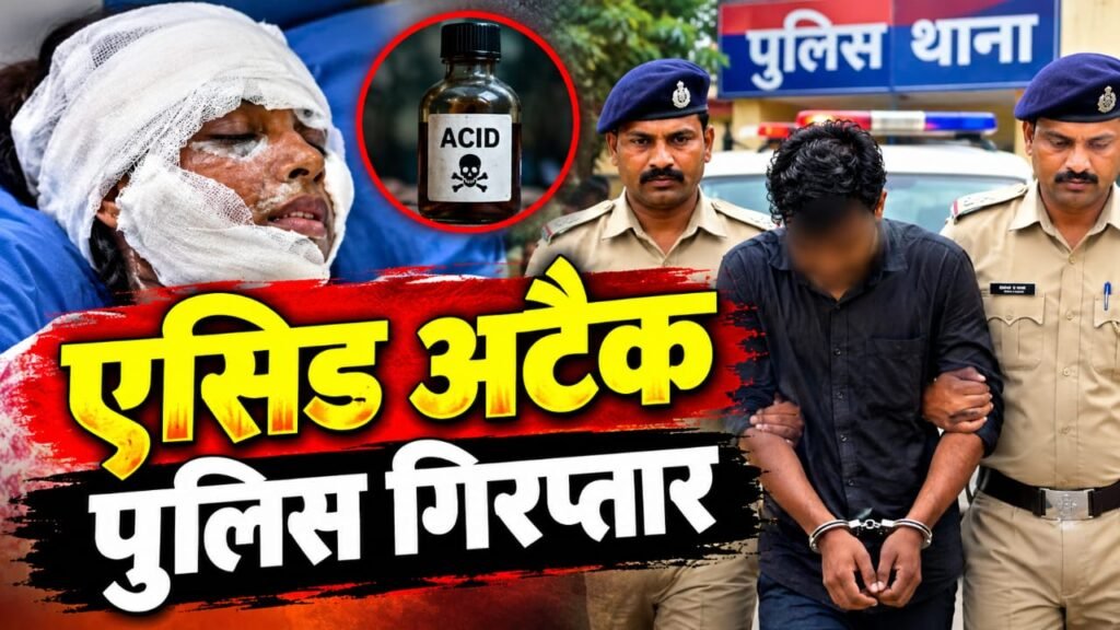 बालोद एसिड अटैक मामले में कोंडागांव से पकड़े गए युवक और महिला