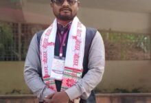 छोटेडोंगर सड़क सुरक्षा को लेकर जिला पंचायत सदस्य राकेश उसेंडी