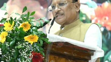 रायपुर में सेवा संकल्प अभियान के कार्यक्रम में मुख्यमंत्री विष्णु देव साय