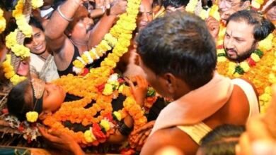 बस्तर दशहरा में काछन देवी की पूजा और काछन गादी की परंपरा।