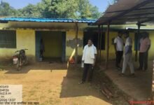 अबूझमाड़ के पोचावाड़ा में अधूरे अस्पताल भवन और विकास कार्यों का निरीक्षण