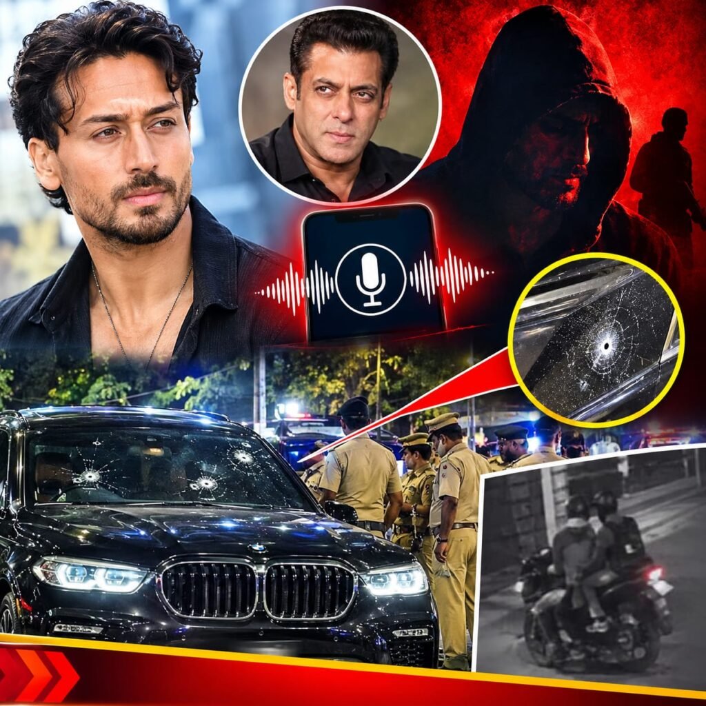 मुंबई में फायरिंग की खबर से संबंधित अभिनेता टाइगर श्रॉफ की तस्वीर