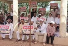 अंतागढ़ को जिला बनाने की मांग को लेकर जारी धरना आंदोलन