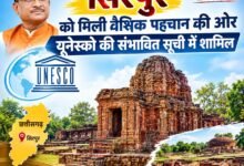 छत्तीसगढ़ के सिरपुर स्थित ऐतिहासिक लक्ष्मण मंदिर की तस्वीर