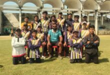 नारायणपुर अंडर-19 क्रिकेट टीम के अभ्यास और प्रशिक्षण का दृश्य