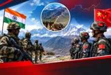 अरुणाचल प्रदेश के ताकसिंग क्षेत्र का हिमालयी सीमावर्ती भूभाग
